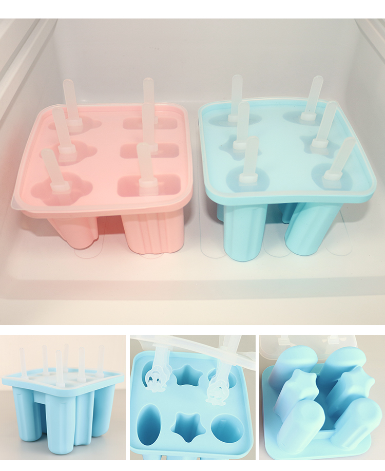 Ice Lolly Personalised Silicone Molds Sustainable With Panton Color