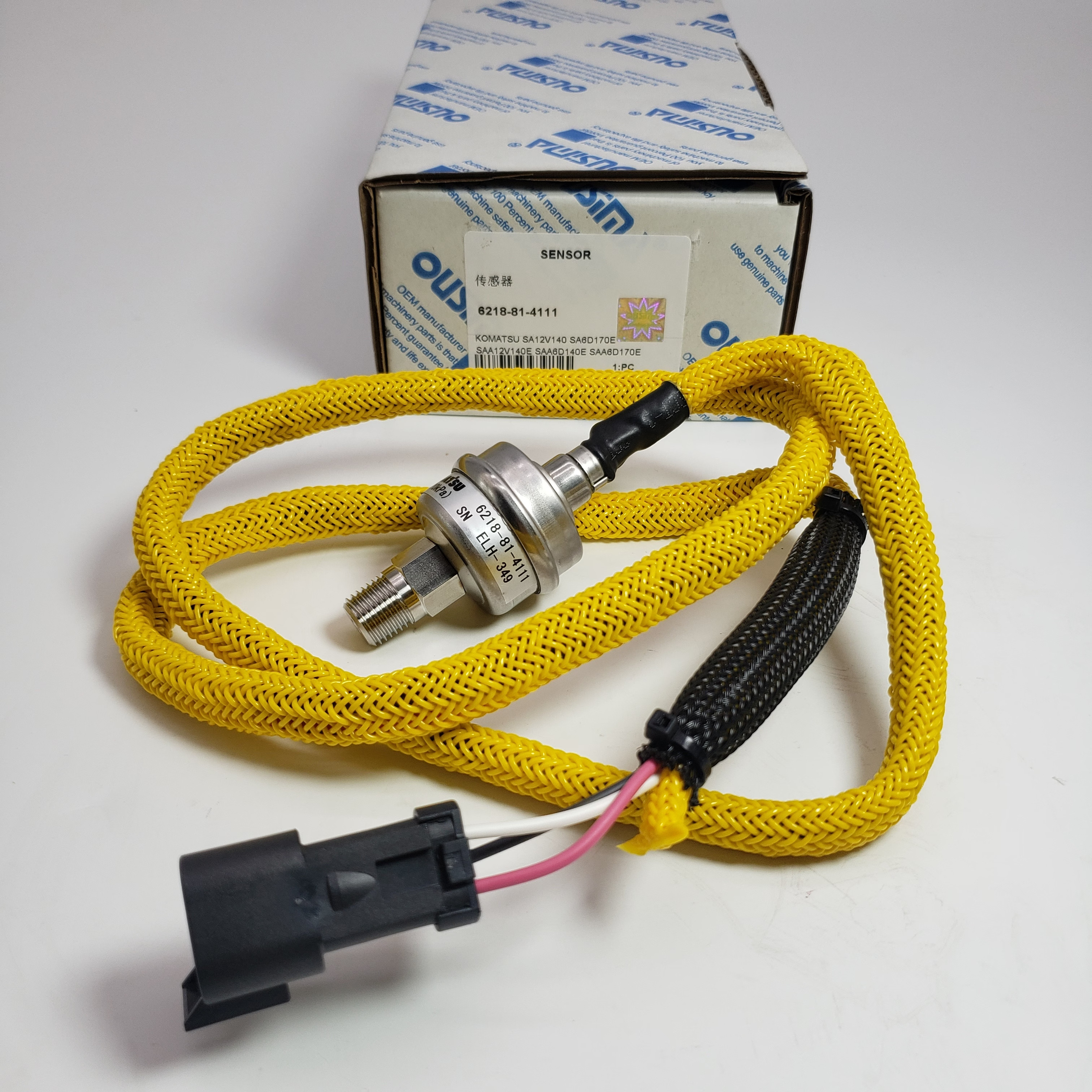 Sensor 6218-81-4111 For KOMATSU SA6D170E SDA12V140E