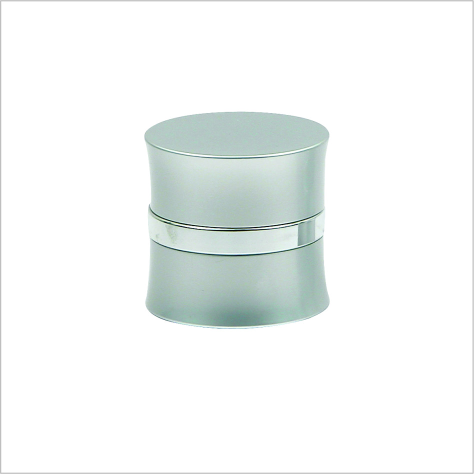 Luxury Rose Gold Cosmetic Packaging Glass Aluminium Cosmetic Tins 15g 30g 50g