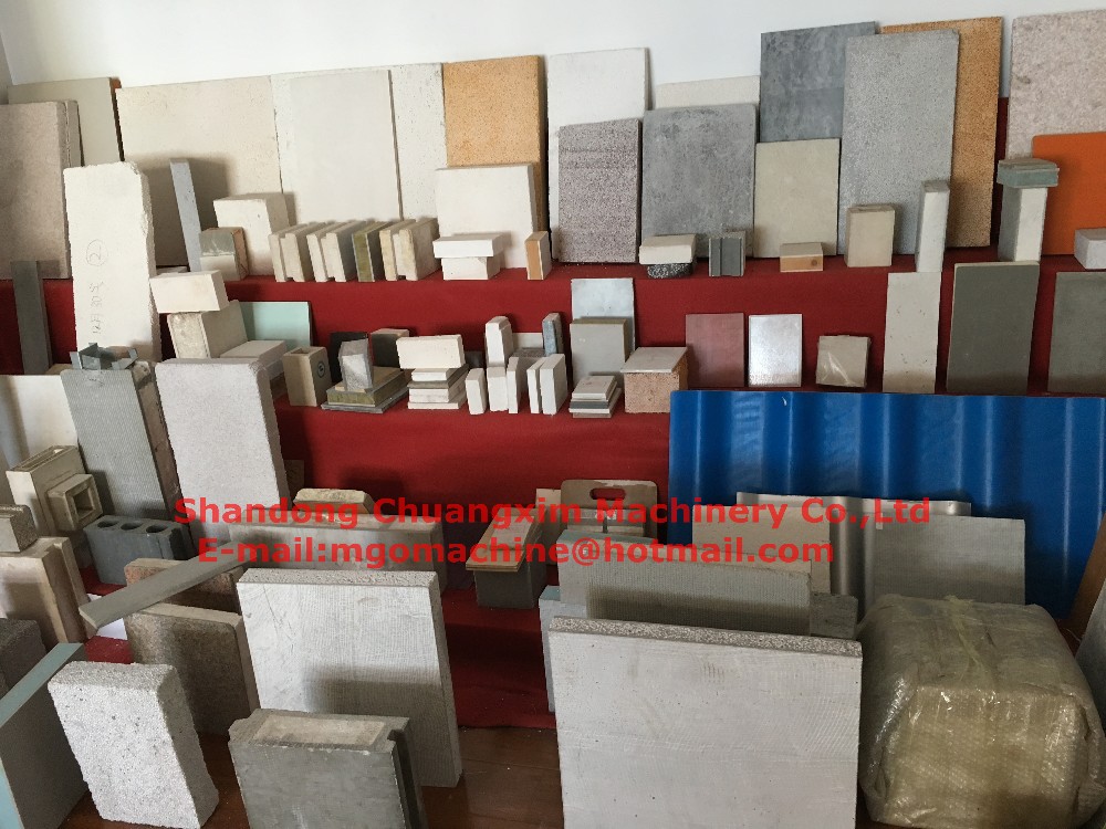 Cement And Mgo Wall Sandwich Panel Production Line With Fully Automatic