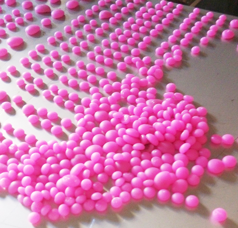 Hot Melting Depilatory Paraffin Wax Pastillator Pellet Granulation Machine