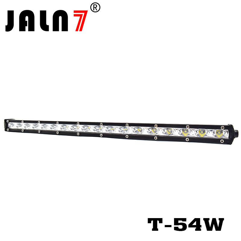 LED Light Bar JALN7 54W CREE Spot Flood Combo LED Driving Lamp Super Bright Off Road Lights LED Work Light Boat Jeep