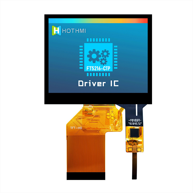3.5" LCD TFT Touch Panel 320x240 For Vehicle Instrumentation Pcap Monitor