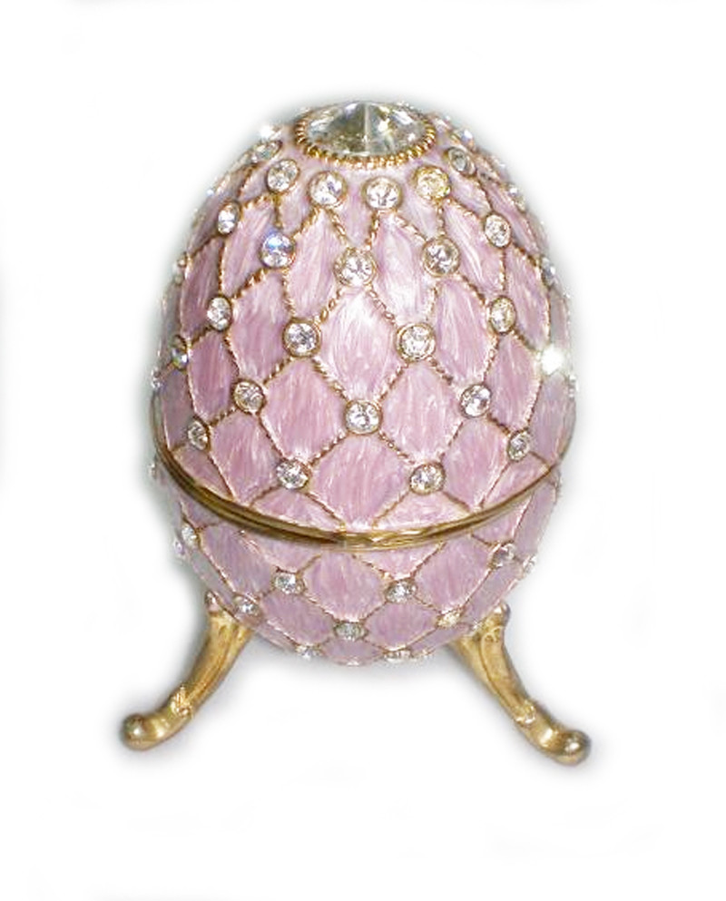 Luxury Faberge Easter Eggs Jewelry Organizer Faberge Egg Jewelry Box Vintage StyleTrinket Box Faberge Egg Jewelry Box