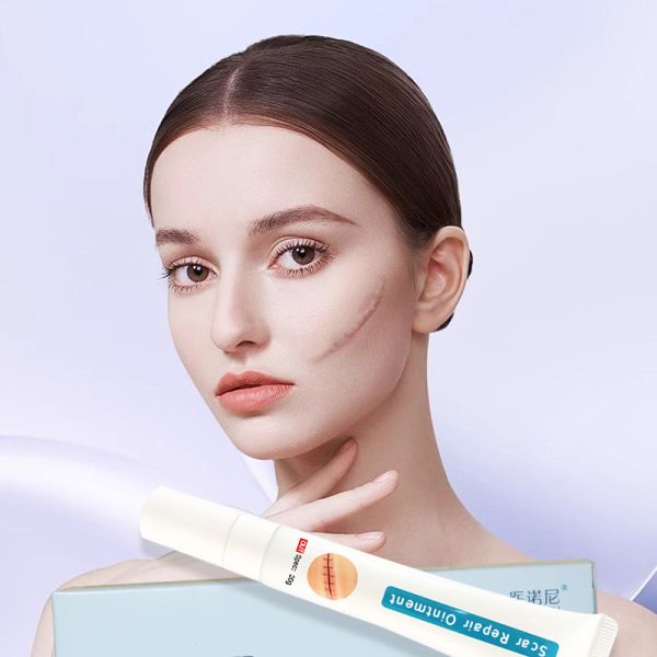 Scar repair cream, continued use will prevent scarring.