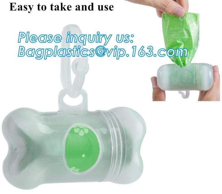 High Quality Eco-friendly Degradable Fashion With Printing Doggy Pet Dog Waste Poop Bags, Eco friendly pet dog waste poo