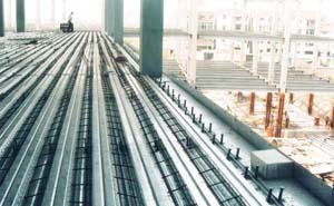 Steel Structural Floor Panel Cold Roll Forming Machinery Easy Control