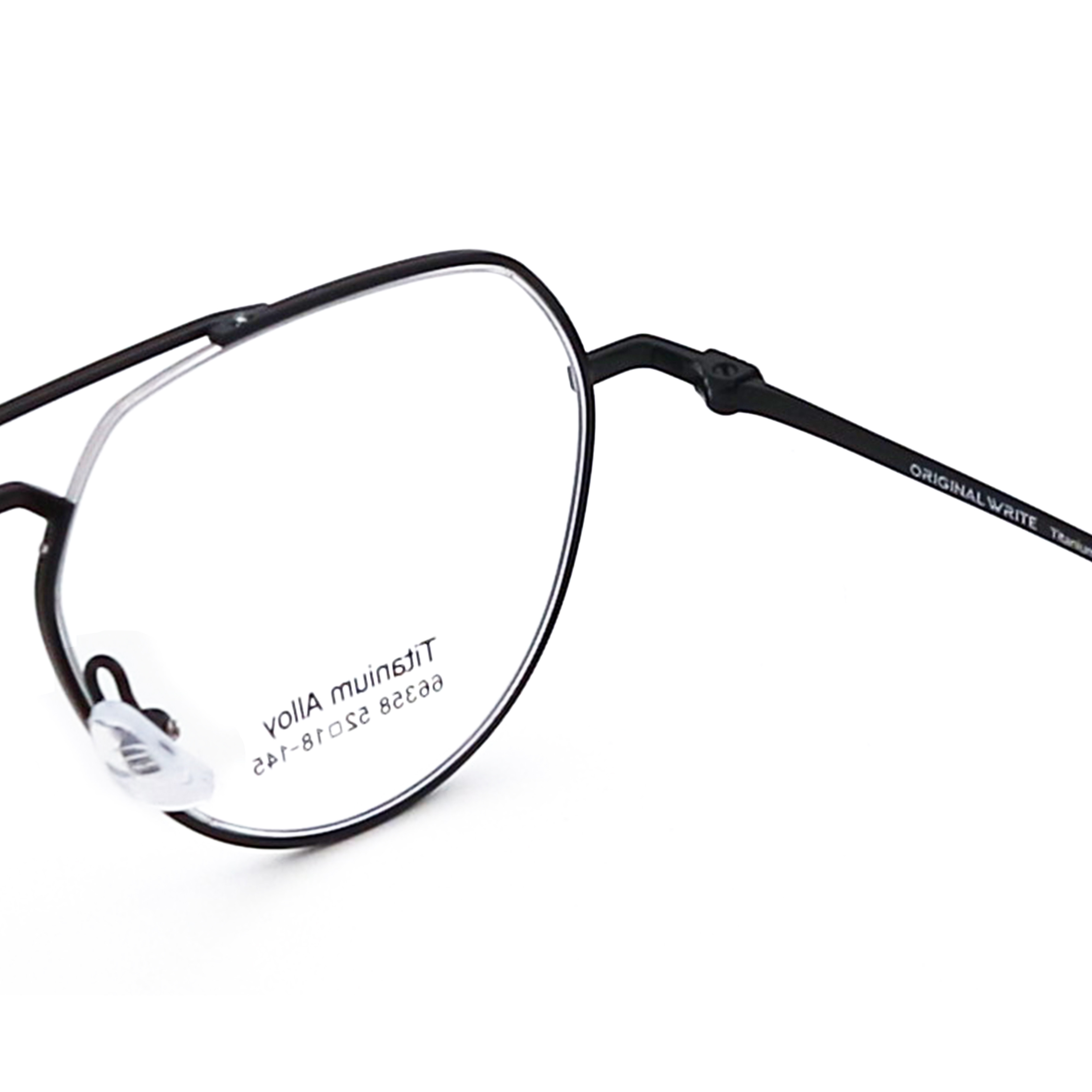 IP Electroplate B Titanium Optical Eyewear Frame Glasses 66358