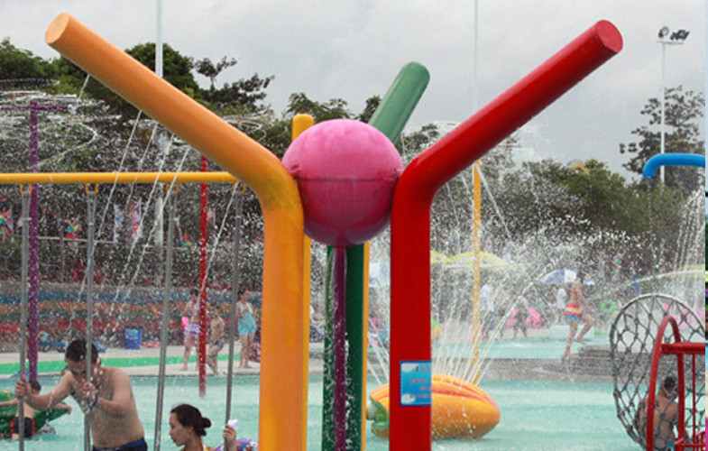 Kids Water Game Aqua Play, Amusement Spray Park Equipment For Water Splashing