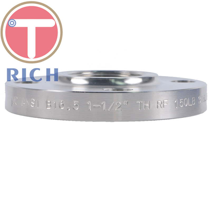 TORICH ASME B16.5 304 316 Nuclear Power Plant Threaded Flange Clamp Fitting Pipe