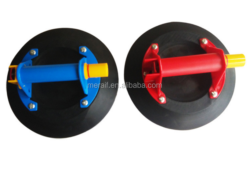 9 Inch hand glass sucker cup Pump Action Vacuum Suction Cup for Lifting Glass