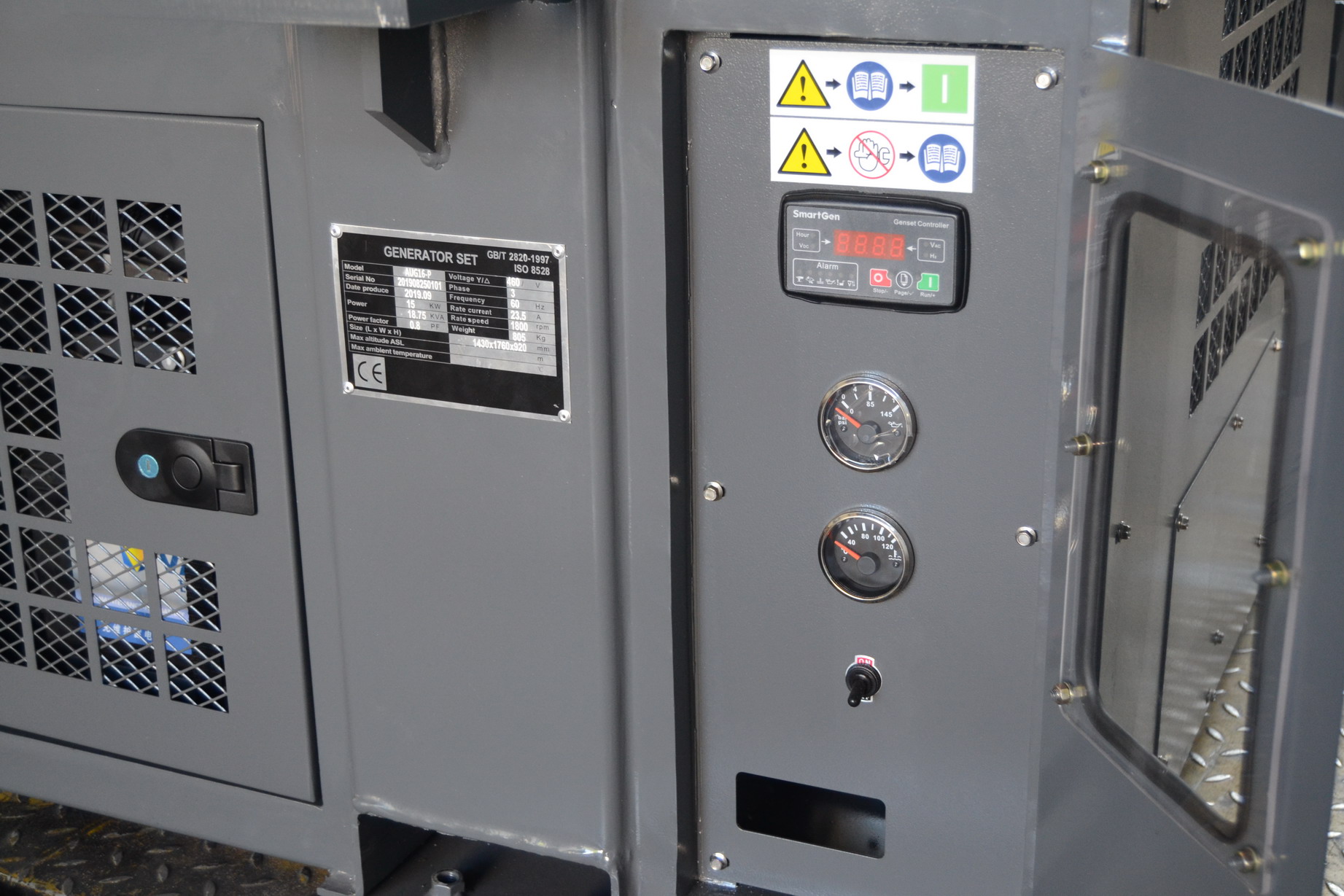 60A 400V Underslung Genset Generator For Reefer Containers 15kw