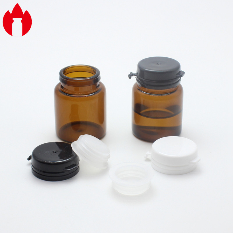 10ml Little Glass Bottle Vial Double Crimp Mouth Borosilicate Tubular