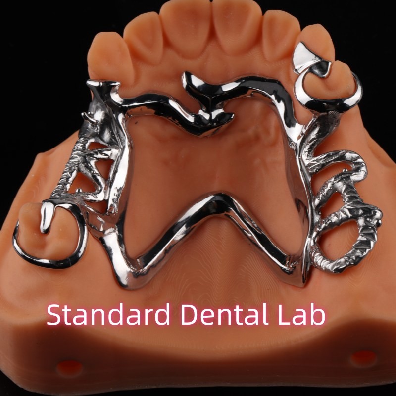 Cobalt Chrome Framework Ni Be Free removable dental prosthesis China Dental Lab