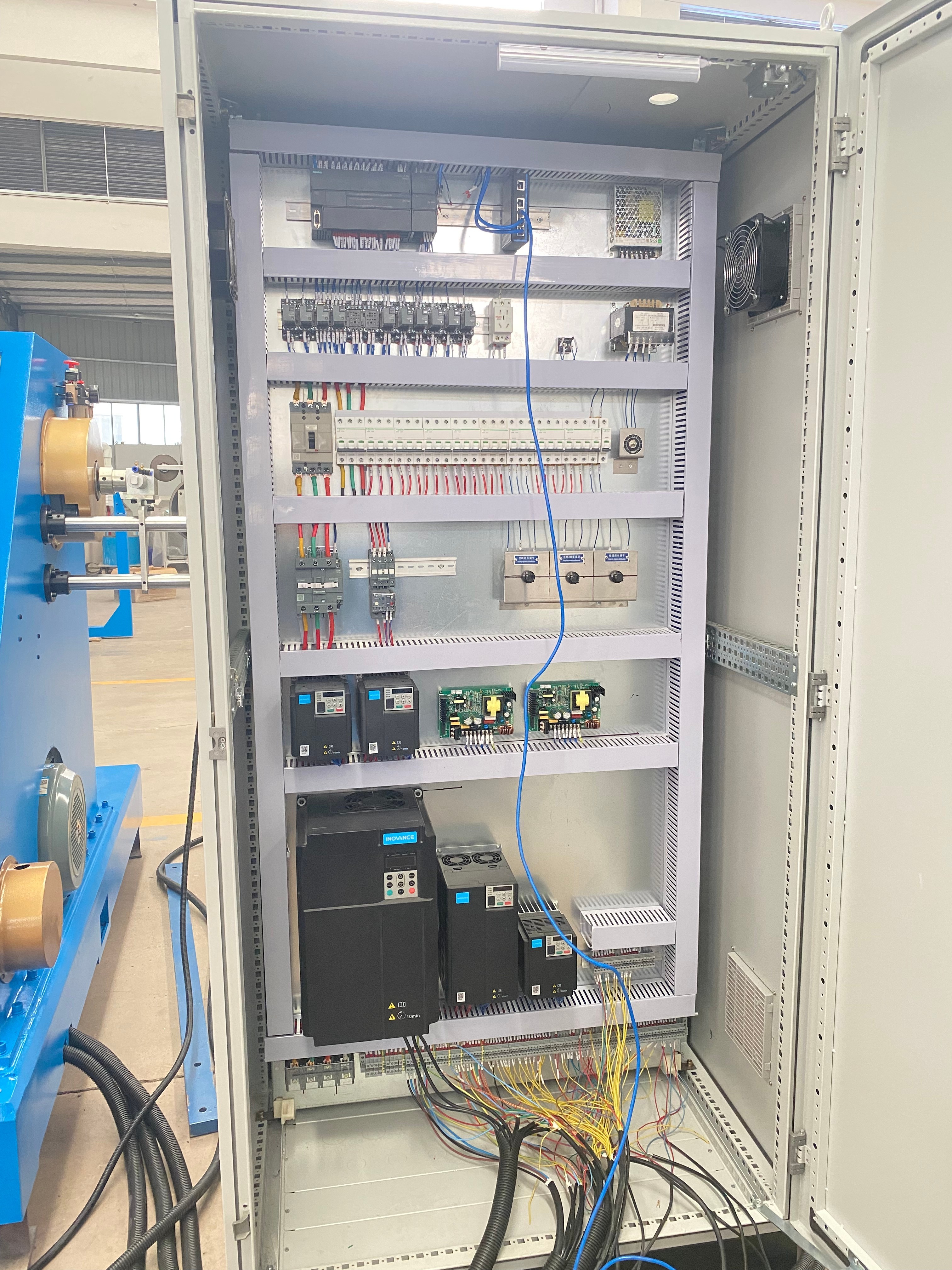 1250 Single twist cabling machine for power cable and ethernet cable