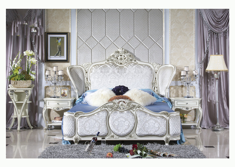 1.8x2m King Size Luxury Modern Bed Room Furniture Set