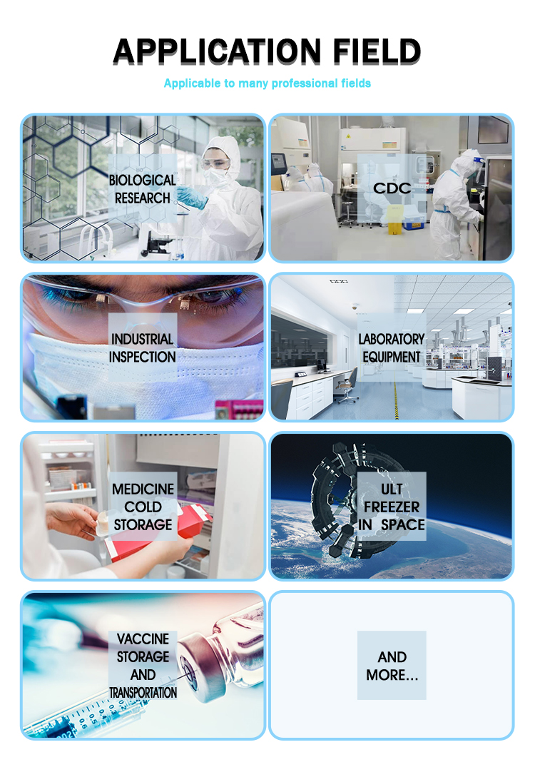2L Biobase -120c Ultra Low Freezer for Vaccine Storage Climate Type ALL and Portable