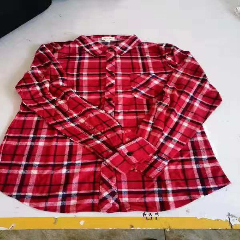 Ladies Big Qty Color Plaid Shirts Available In 10 Colors Plaid Shirt