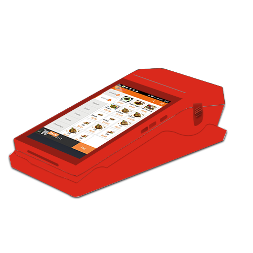 SDK Function Included 7 inch Mini Android POS System with 3G Terminal 80mm Printer