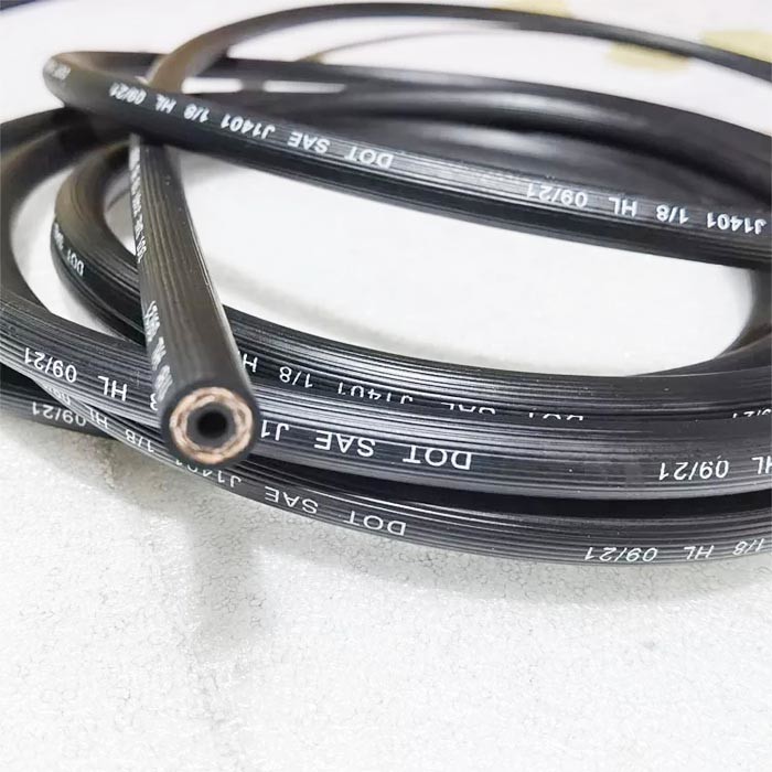 1/8" DOT SAE J1401 EPDM Brake Hose Motorcycle Hydraulic Rubber Hose