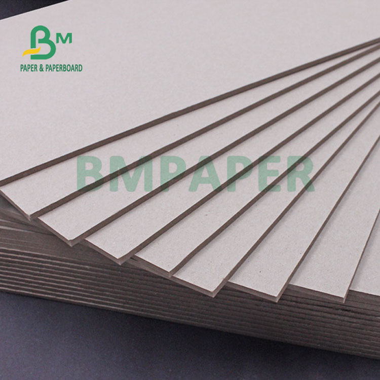 1.5MM 2MM Laminated Grey Paperbaord For Book Binding Cover 1460 x 1100mm