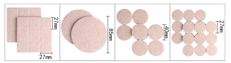 Round Double Sided Foam Tape Adhesive , Eva Foam Pad With Insulation Function