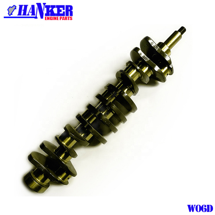 Nitriding Iron Steel W06D Diesel Engine Crankshaft