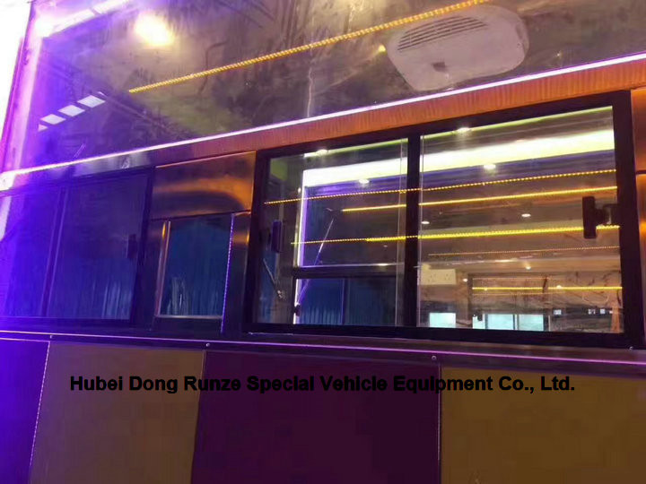 Custom Color JAC Mobile Kitchen Truck , Street Mobile Fast Food Van