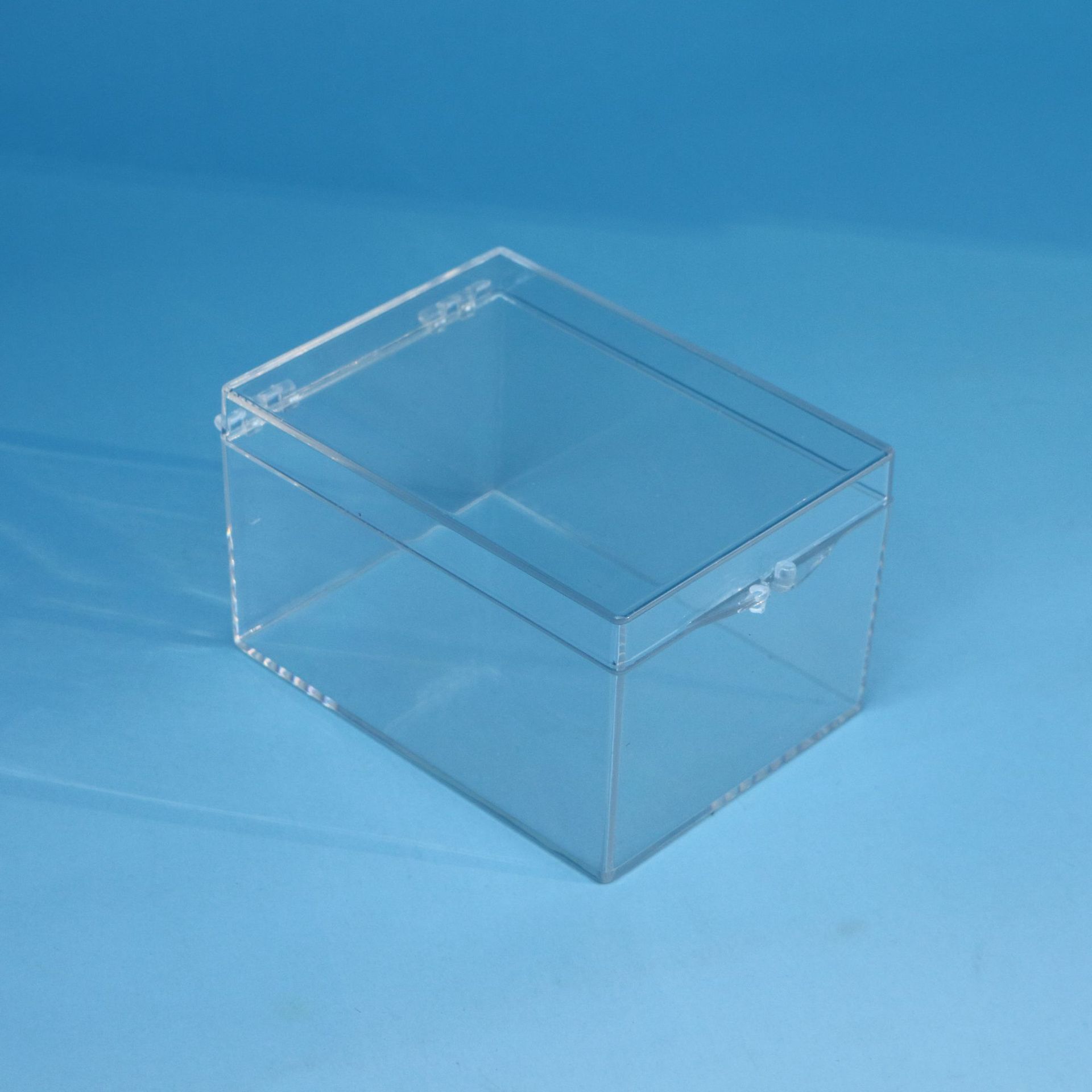 Acrylic Box Custom Clear Plexiglass Acrylic Display 5side Box Sliding Lid Poke Poking Mon Card Booster Display