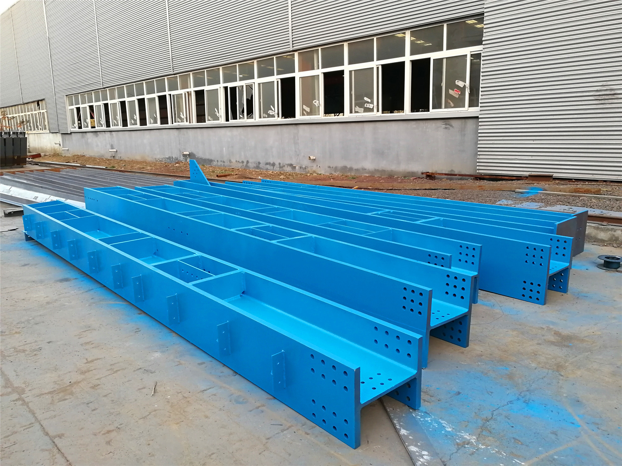 Pre Engineered steel structure workshop factory Light Weight High Quality
