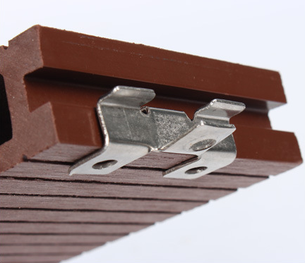 High Quality OEM Custom Easy Installation Stainless Steel WPC Decking Clips For Wooden Connectors