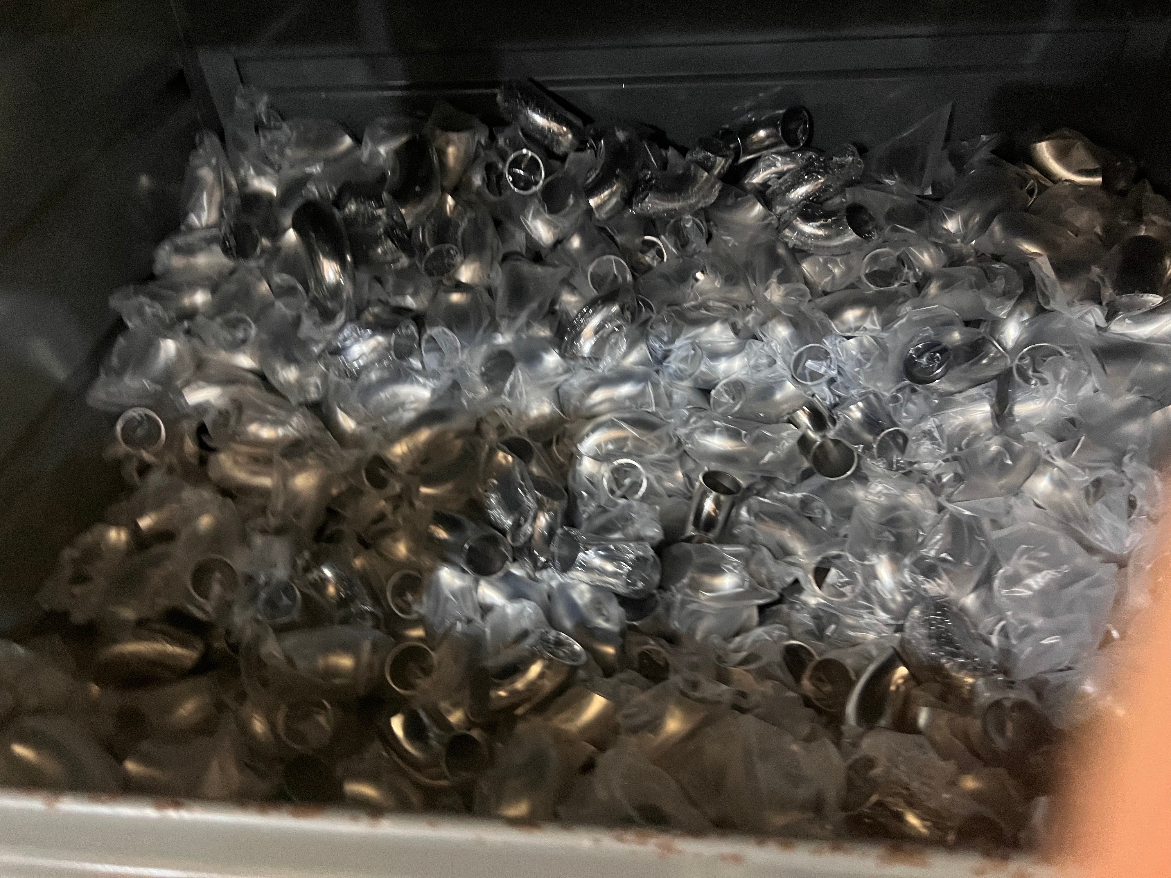 Polishing DN6-DN800 Stainless Steel Elbow BW Pipe Fitttings 90 Degree LR Elbow
