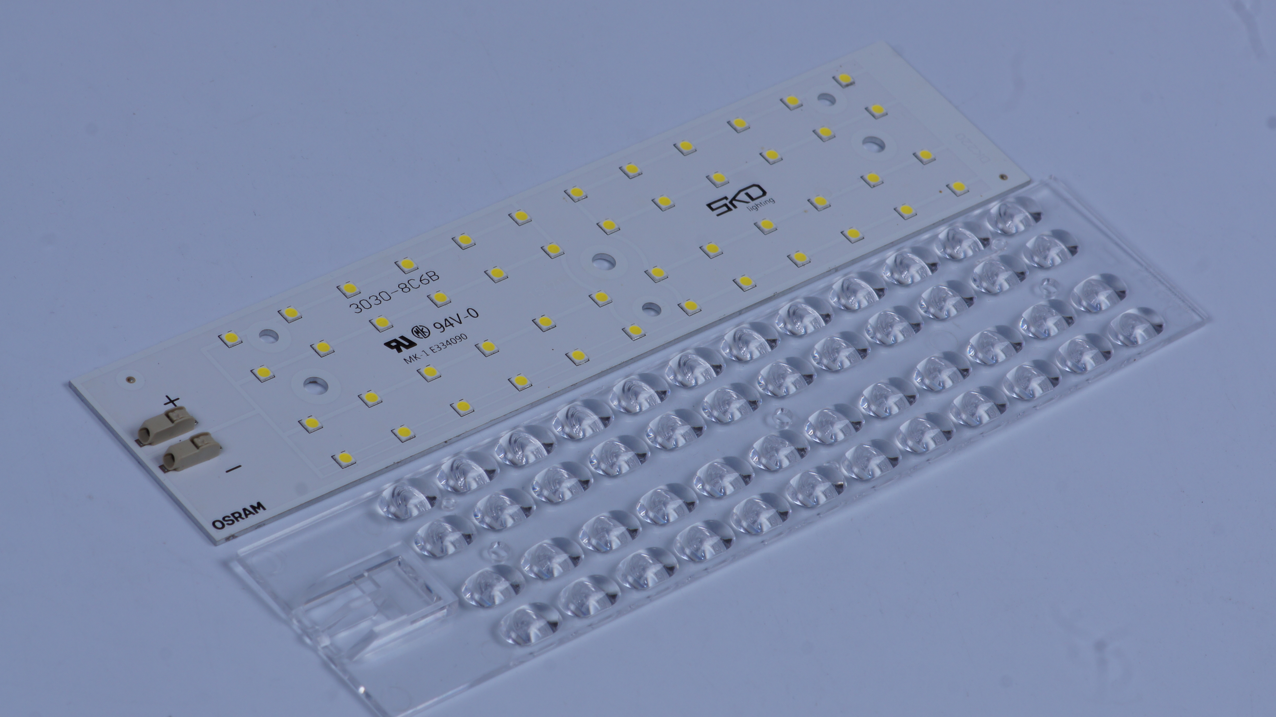 Thick 1.6mm Aluminum PCB LED Module Wide Operating Thermal Range