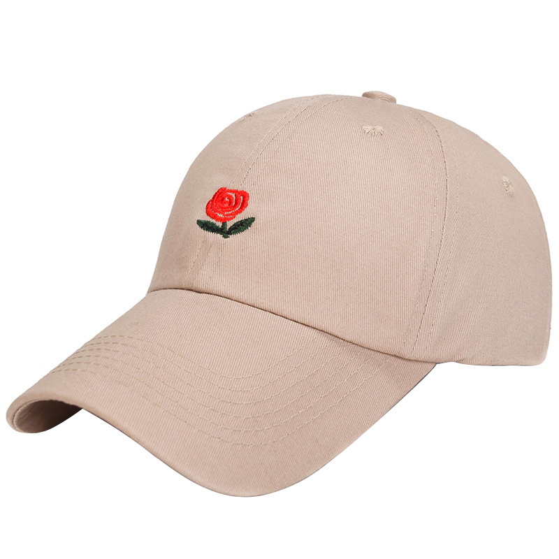 3D Digital Custom Embroidered Baseball Caps Adjustable Size With Curved Shaped
