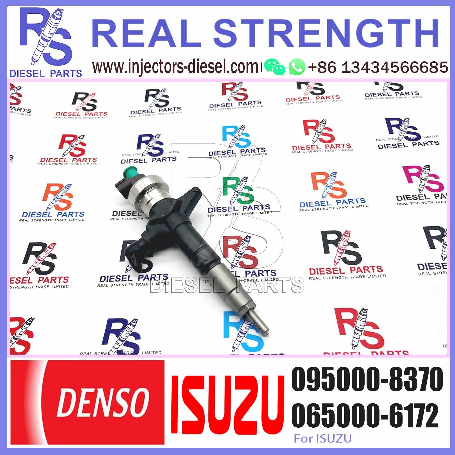Diesel Engine Fuel Injector 095000-8370 095000-8373 8-98119228-3 Common Rail Injector 095000-8370