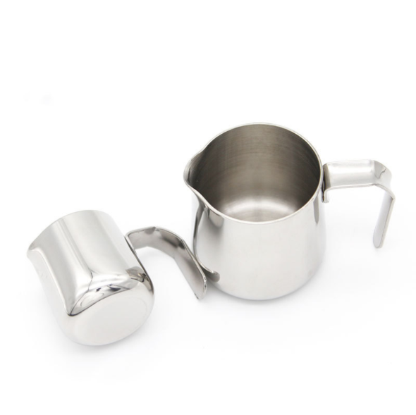 4OZ Mini Stainless Steel Milk Frother Pitcher 10.85*7.7*9.4 Cm Convenience To Use