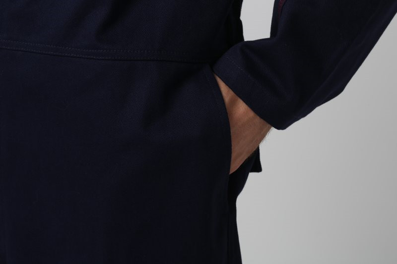 Welding 350gsm Fire Rated Coveralls , Tomax Fire Retardant Work Clothes