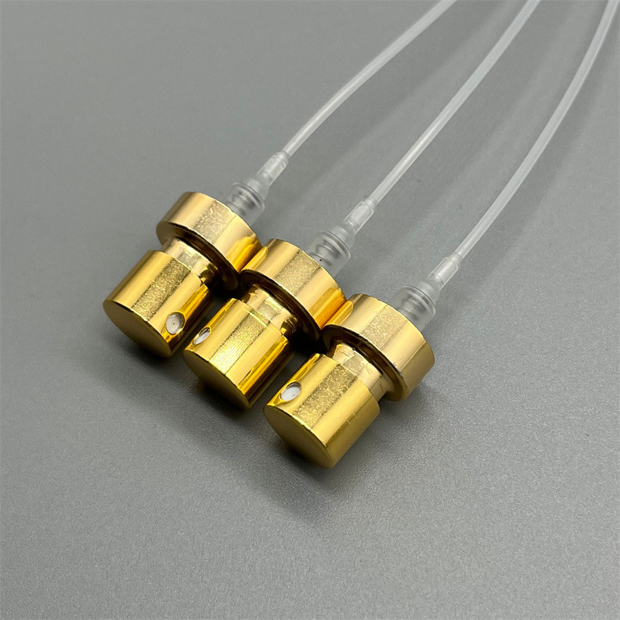 Perfume Pump With Cap For Controlled Fragrance Application