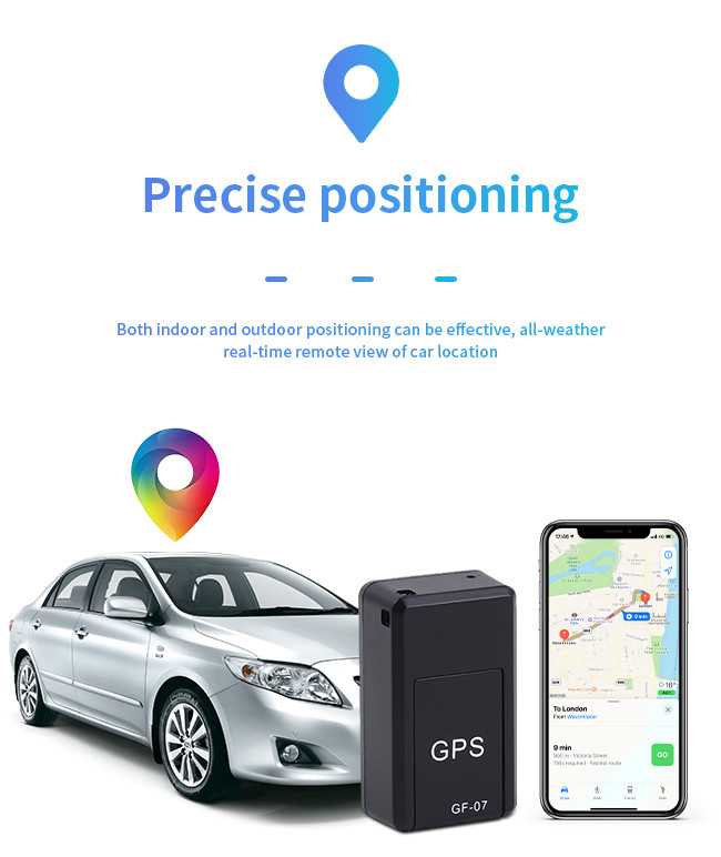 GF07 Car GPS Locator Elderly Children Anti Loss Magnetic GPS Tracker For Car Real Time