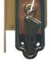 Copper Antique Mortise Door Lock 450WY Fashionable Appearance