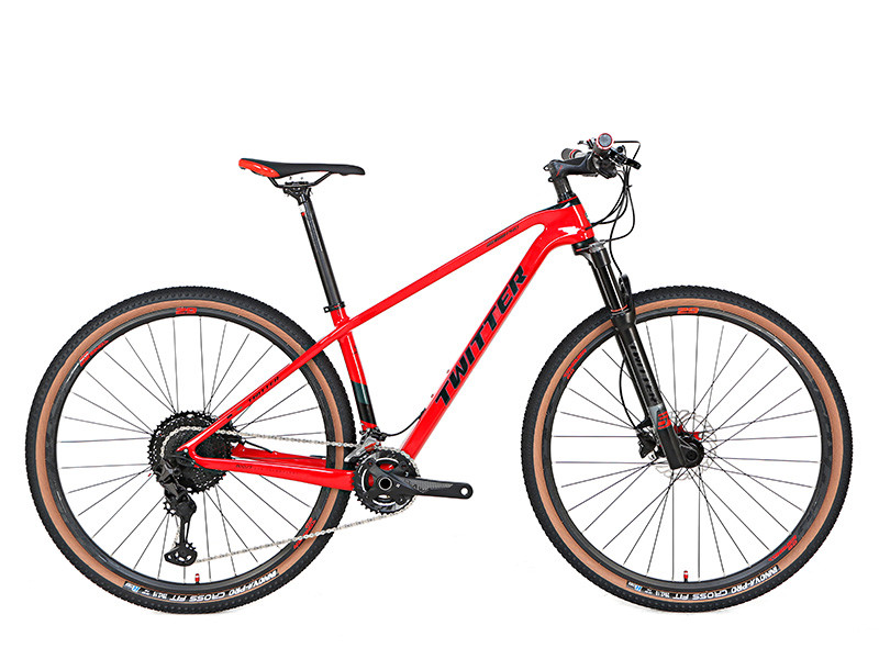 Carbon Fiber Montain Bike 27.5 29er Warriorpro SHIMANO M6100-12 Speed T900 Disc Brake Adult MTB