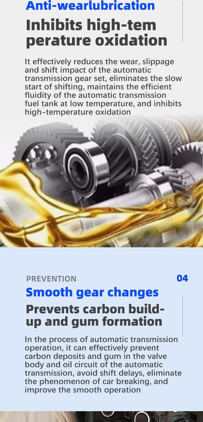 Anti-Wear Lubrication Car Transmission Protective Agent for Auto Transmission System