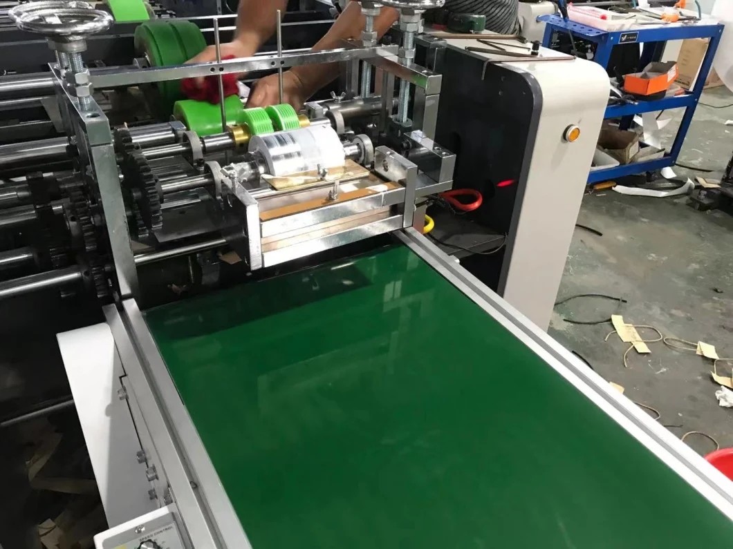 High Speed Kraft Paper Bag Making Machine 300 pcs/min , Twisted Paper Rope Handle Making Machine