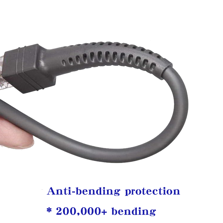RS232 DB9 To Rj45 10P10C Symbol Scanner Cable For Li3608 Li3678 Ds3