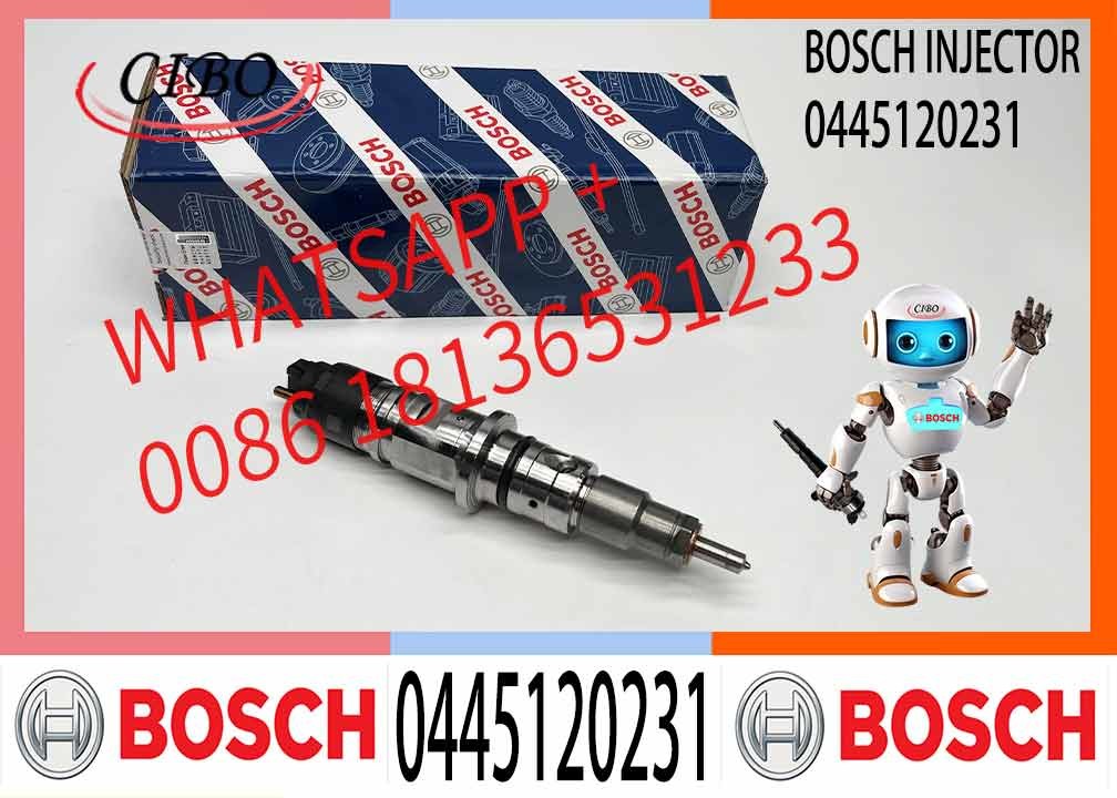 Engines Parts 4D107 6D107 Fuel Injector 0445120231 6754-11-3011 For Komatsu