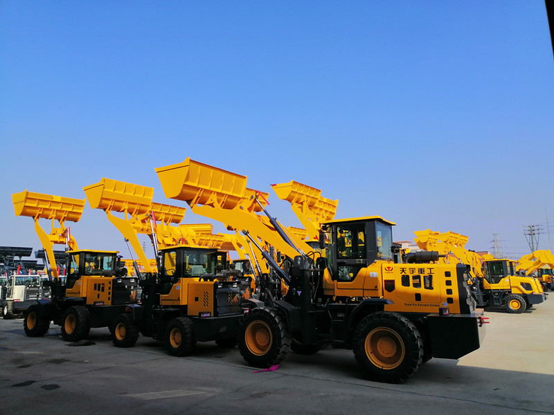 ZL936 1 cubic 2ton front end wheel loader with 4.6m dump height