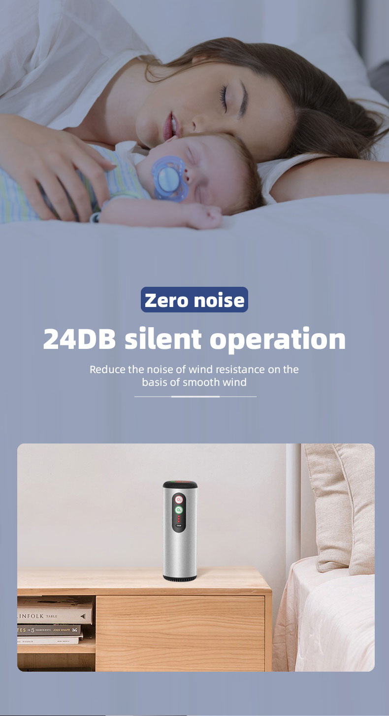 Homefish OEM Car Air Purifier UV Ozone New Ionic Portable Ionizer Ozone Generator Air Purifier for Car Usb Home Appliances