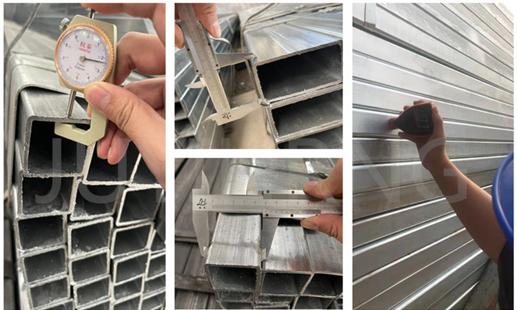 1.0425 Carbon Steel Tube 125x125 Galvanized Square Tube 1x1 Inch
