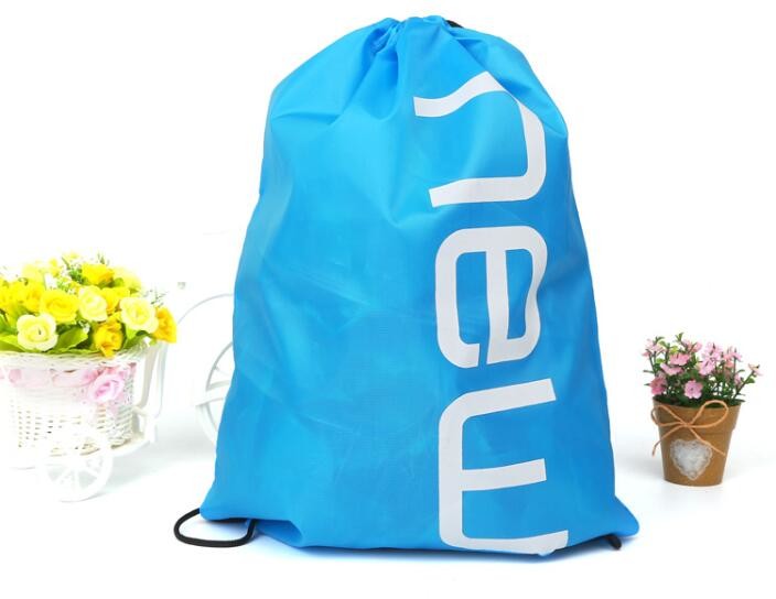 Outdoor Use 210D Sample Shoe Polyester Drawstring Bag,fashionable pattern printing polyester foldable shopping bag PACK