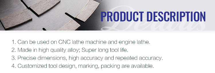 Stone Cutting Tools Indexable Milling Cutter for CNC Lathe Machine and Engine Lathe